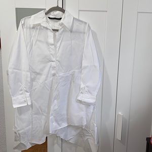 asymmetrical Zara blouse